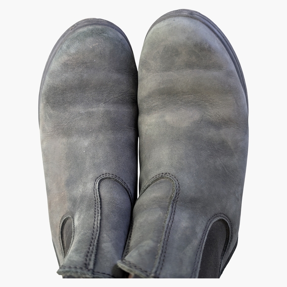 SoftMoc "Kylie" Chelsea Boots Charcoal Leather | Size 9 - Picture 6 of 7